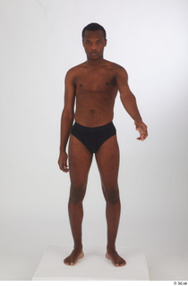 Kavan black briefs standing underwear whole body 0021.jpg